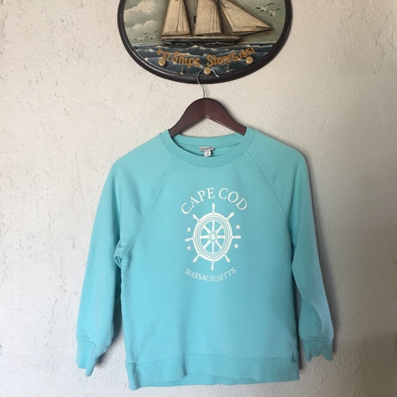 J.Crew Cape Cod Crewneck Sweatshirt - Picture 3 of 12